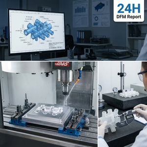 Servizio di Progettazione Prototipi in Plastica ad Alta Precisione 0,01mm, Sviluppo Personalizzato di Stampi a Iniezione con Supporto Gratuito CAD/<span class=keywords><strong>DFM</strong></span> 3D - Product Image 1