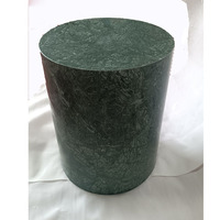 KINGS-WING Meuble en pierre personnalisé Cylindre vert pour salon Plinthe cylindrique planaire Verde San Denise