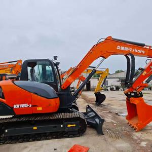 Excavadora de Cadenas Kubota KX185 Usada a Precio de Fábrica, Miniexcavadora de 8 Toneladas de Segunda Mano, Maquinaria de Construcción en Venta - Product Image 5