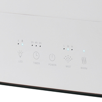Diffuseur électrique 2 en 1 à brume fraîche, humidificateur d'air portatif pour la maison et la chambre à coucher