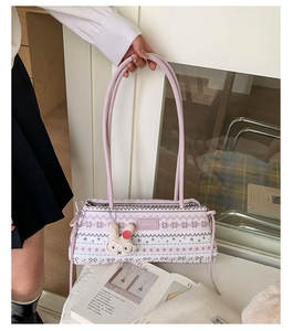 New Premium Korean Stylish Hand Carry Boston <b>Bag</b> for Women 2026 Spring Luxury Shoulder <b>Underarm</b> <b>Bag</b> Handbag - Product Image 2