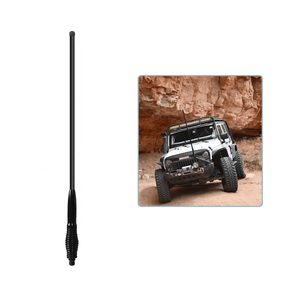 Antenne tout-terrain 120 cm 107 cm pour camion, antenne à ressort robuste avec câble RG58 de 4,5 m avec connecteur FME/SMA - Product Image 2