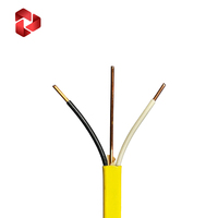 Cable de Construcción NVDAN NM-B de Cobre con Aislamiento de PVC y Revestimiento de Nailon, Personalizable, 0.6/1KV, para Circuitos de Energía Residenciales