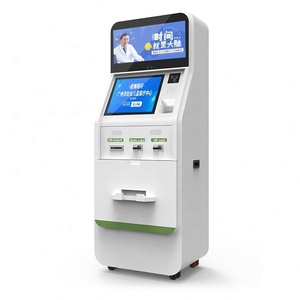 Enhanced Payment Solutions 19''+25'' Dual Touch Screen Card Reader and QR/Barcode Scanner Kiosk - Product Image 4