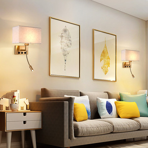 Hôtel chevet <span class=keywords><strong>applique</strong></span> chambre nordique E27 mur <span class=keywords><strong>LED</strong></span> lampe américaine intérieur tête <span class=keywords><strong>de</strong></span> <span class=keywords><strong>lit</strong></span> éclairage USB Port <span class=keywords><strong>de</strong></span> charge <span class=keywords><strong>lit</strong></span> liseuse - Product Image 3