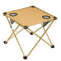 Nouvelle table et chaise de camping en toile Oxford, pliables, légères, portables et imperméables, parfaites pour les pique-niques en plein air