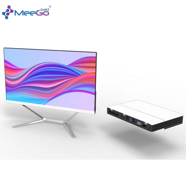 Factory Direct Computer All-in-one Pc 21.5 Inch Touch Screen Optional  Business All in One Pc Desktop Support I3 I5 I7 I9 AIO
