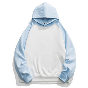 Sweat à capuche brodé personnalisé Sweatshirts à capuche unisexes en polyester surdimensionnés à épaules tombantes Sweatshirts à capuche avec logo personnalisé - Product Image 4