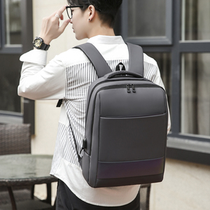 Waterproof Design Business Custom Logo Stylish Manufacturer School Custom Laptop <b>Backpack</b> With USB - Product Image 5