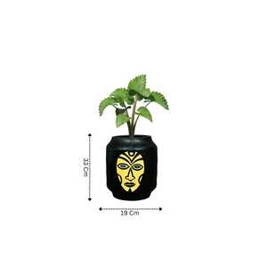 Macetero Decorativo Elegante para Interiores, Soporte para Plantas Verdes, Maceta para Mesa, Sala de Estar, Oficina, Escritorio, Hogar - Product Image 3