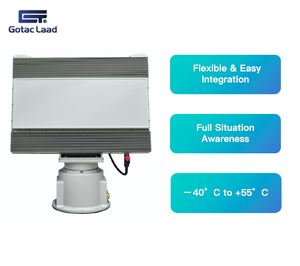 <span class=keywords><strong>Radar</strong></span> <span class=keywords><strong>Doppler</strong></span> Pulsa Phased Array X-Band Jangkauan Deteksi 3km Cakupan 360 Sistem Pemantauan Drone - Product Image 2