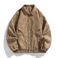 Veste Coach Homme Personnalisable avec Logo, Coupe Ample, Résistante au Vent et à l'Eau, en PU, Idéale pour le Printemps