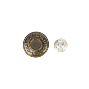 Customized Size Logo Zinc Alloy Metal Replacement Denim <b>Button</b> Sew <b>Button</b> Detachable Jean <b>Button</b> for Jeans - Product Image 3