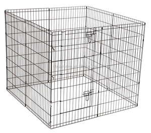 Jaula para perros, gran oferta, corralito portátil de alambre de Metal para mascotas, valla para animales pequeños para perros en interiores y exteriores, caja de ejercicio móvil para correr, gran oferta - Product Image 2