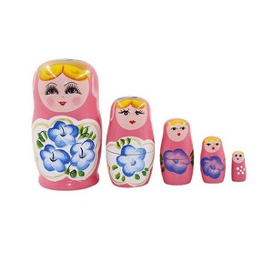 Artisanat en bois poupées russes poupées gigognes faites à la main décoration de la maison poupées <span class=keywords><strong>matriochka</strong></span> personnalisées ensemble de jouets traditionnels pour enfants - Product Image 6