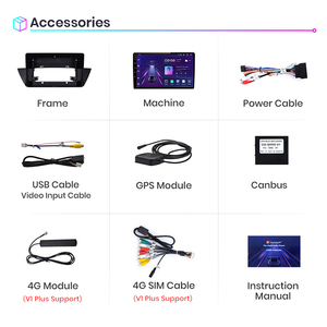 Junsun-Reproductor de DVD para coche, radio estéreo con Android, Carplay, navegación, para <span class=keywords><strong>BMW</strong></span> <span class=keywords><strong>X1</strong></span> E84 2009 - 2012 - Product Image 6