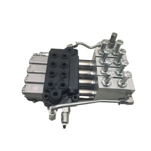 Válvula de Control Direccional Monobloque Electrohidráulica y Manual Huamao DCV40 40L/Min, Distribuidor Hidráulico 15kg - Product Image 1