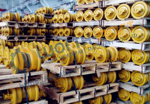 Ca-t D3C D6H D6R D7 D8R D8K <span class=keywords><strong>D9</strong></span> D9R 1253268 bulldoser Undercarriage Parts Double Flange Track Roller - Product Image 2
