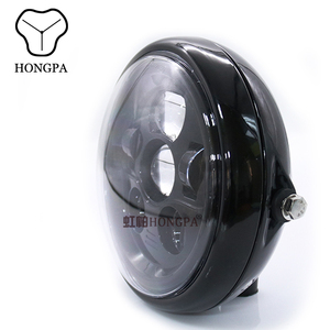 Faros delanteros de proyector LED redondos para motocicleta de 7 pulgadas para <span class=keywords><strong>Benelli</strong></span> <span class=keywords><strong>Leoncino</strong></span> 500bj Cafe Racer - Product Image 5