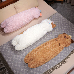 Most Popular Fluffy Cute Pig <b>Cat</b> Pillow PP Cotton Filling Embroidered Design Stress Relief Doll Pillow Gift for Children Kids - Product Image 6