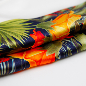 Vải Voan Cotton Thiết Kế Hawaii Thân Thiện Với Môi Trường Vải In Hoa Và Thực Vật Cho Váy Quần Áo - Product Image 2