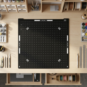 LightGrip Self-Healing PVC 3mm Thick Cutting Mat for <b>Scrapbooking</b> Black H2 Series Compatible A0/A1/A2/A4 Sizes Available - Product Image 3