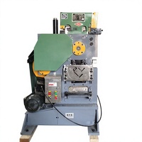 Machine de poinçonnage et de cisaillement combinée mécanique multifonctionnelle QA32-10B, haute productivité pour la fabrication automatique de profilés en acier