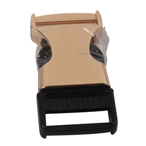 Ivoduff Harf Metall Kunststoff Gürtels chnalle Handtasche Kleidungs stück 25mm Quick Side Release Schnalle - Product Image 4