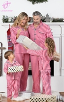 Pyjamas Rayés Personnalisables Grossiste pour Famille Femme Homme Enfant Noël