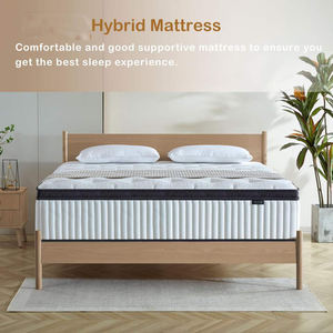 Colchón Híbrido de Espuma con Capas de Confort de Resortes Ensacados, Tamaño Queen y King, Grosor y Firmeza Personalizables, Tejido Transpirable - Product Image 3