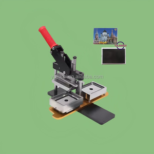 Giá Bán Buôn Ảnh Từ Máy 65*90Mm Hình Chữ Nhật Hình Dạng Nút Huy Hiệu Tự Làm Tủ Lạnh Nam Châm Máy Làm - Product Image 1