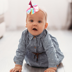 Personnalisé joyeux anniversaire Korker arc anniversaire chapeau pinces à cheveux bébé 1/2/3/4/5/6 ans bandeau enfants cheveux arc accessoires - Product Image 5