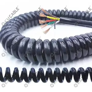 Kabel Spiral Jarak Jauh Hdd Tembaga Berwarna Kabel Elektronik Konsumen Lainnya Kabel Spiral 2.5 3 Inti 0.34