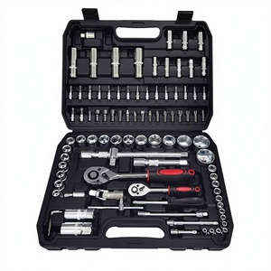 Juego de 216 Piezas de Llaves de Tubo y Puntas de 1/4", 3/8" y 1/2", Juego de Herramientas para Reparación de Automóviles, Herramientas para Mecánicos - Product Image 5
