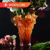 Seckilling Stock On Sale Schnelle Lieferung SAINT-VIEW Centre piece Home Einrichtungs gegenstände Rabatt H30cm Vase