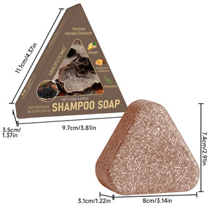 usma grass & platycladus orientalis shampoo bar anti-hair loss hair growth <b>soap</b> strengthens roots natural herbal shampoo <b>soap</b> - Product Image 6