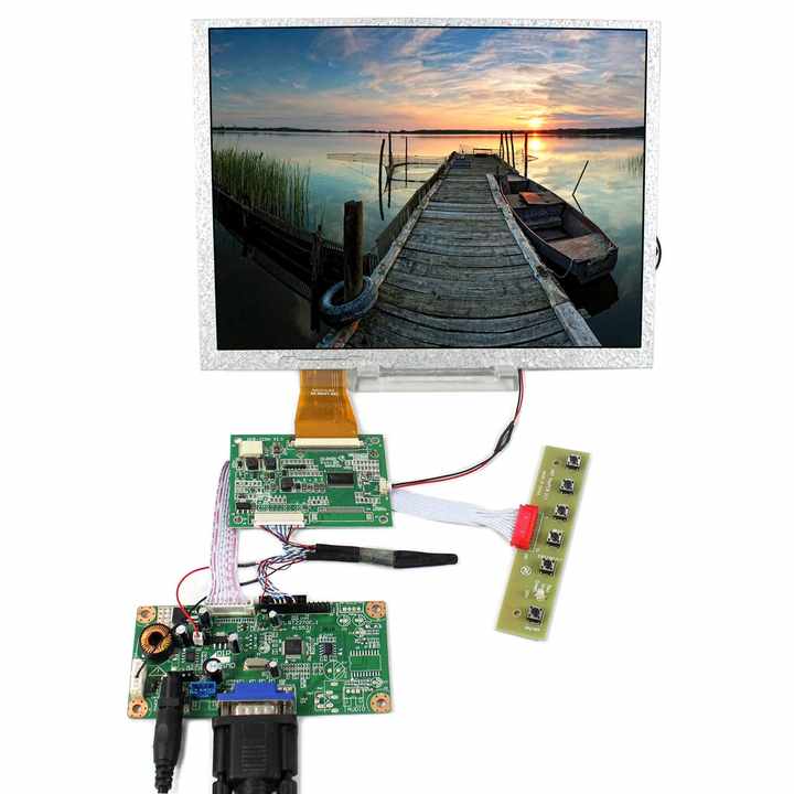 Scheda Controller LCD DV VGA 10,4” Per Schermo G104 SN03 – Risoluzione 800x600, Nuova