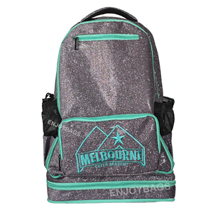 Bolso de alegría ligero con purpurina de calidad superior para mujeres y niñas, <span class=keywords><strong>precio</strong></span> de fábrica, Mochila deportiva impermeable de viaje brillante a la moda - Product Image 6