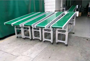 Linea di produzione della macchina del sistema del nastro trasportatore di controllo di velocità del nastro trasportatore del sistema di funzionamento automatico personalizzato in fabbrica - Product Image 2