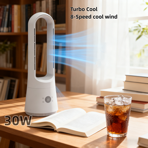 เครื่องทำความร้อนอัจฉริยะ Tuya WiFi แบบทู่ใน1พัดลมไร้ใบพัด - Product Image 6