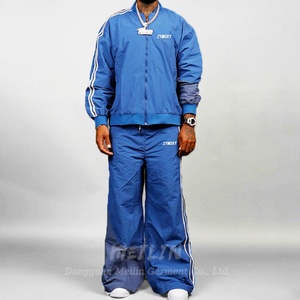 High Quality Custom Windbreaker Tracksuit Jogger <b>Set</b> Lightweight Nylon Zipper Track Suit Men Manufacturer Windcheater <b>Set</b> - Product Image 4