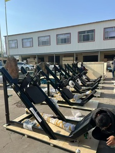 Équipement de musculation haut de gamme pour salle de sport, Super Hack Squat à charge libre, 1:1 <span class=keywords><strong>Cybex</strong></span> - Product Image 5