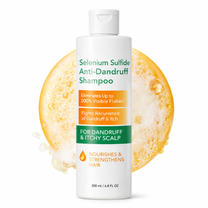 Shampoo antifongique antipelliculaire pour cuir chevelu sec et irrité, traitement du cuir chevelu pour pellicules légères à sévères, soulagement des pellicules - Product Image 1