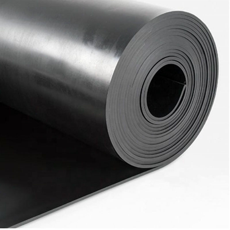 Rotolo di fogli di gomma industriale in neoprene EPDM SBR NBR di colore nero di migliore qualità da 1-50mm