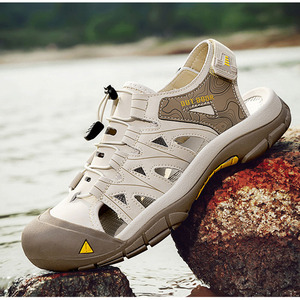 Scarpe Sportive Antinfortunistiche da Esterno Stile Funzionale con Tomaia Traspirante Scavata e Chiusura Rapida - Product Image 2