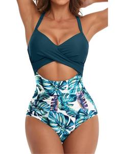 Elegante Traje de Baño Bikini de 2 Piezas para Mujer con Logotipo Frontal para Escapadas a la Playa o para Descansar Junto a la Piscina - Product Image 6