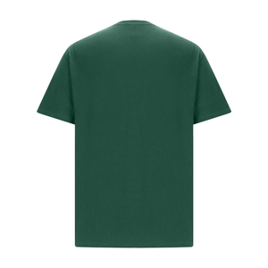 T-shirt vert à col en V de haute qualité pour hommes, tissu tricoté respirant, vêtements grande taille du Bangladesh - Product Image 2
