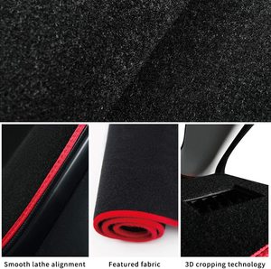 Пользовательский Коврик для приборной панели Muchkey для <span class=keywords><strong>Toyota</strong></span> <span class=keywords><strong>Camry</strong></span> 2018 2019, коврик для приборной панели, протектор для приборной панели, простая установка - Product Image 6