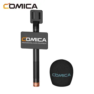 Comica HR-WM Handheld Adapter for all wireless microphones, suitable for news report, TV interview, live streaming