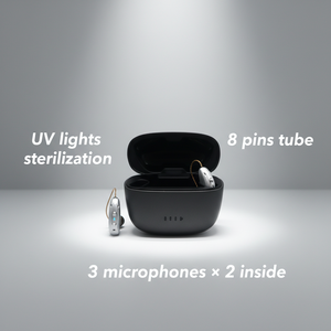 Aide auditive miniature rechargeable <span class=keywords><strong>invisible</strong></span> pour personnes âgées en Chine avec 16 canaux pour surdité sévère Meilleure aide auditive numérique Retone Echo 1603BE - Product Image 4